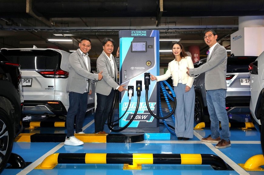 Semakin Manjakan Customer Pengguna Kendaraan Elektrifikasi: Toyota Memperluas Jaringan Charging Station di Banyak Lokasi Strategis Untuk Mendukung Mobilitas Pengguna BEV dan PHEV Toyota